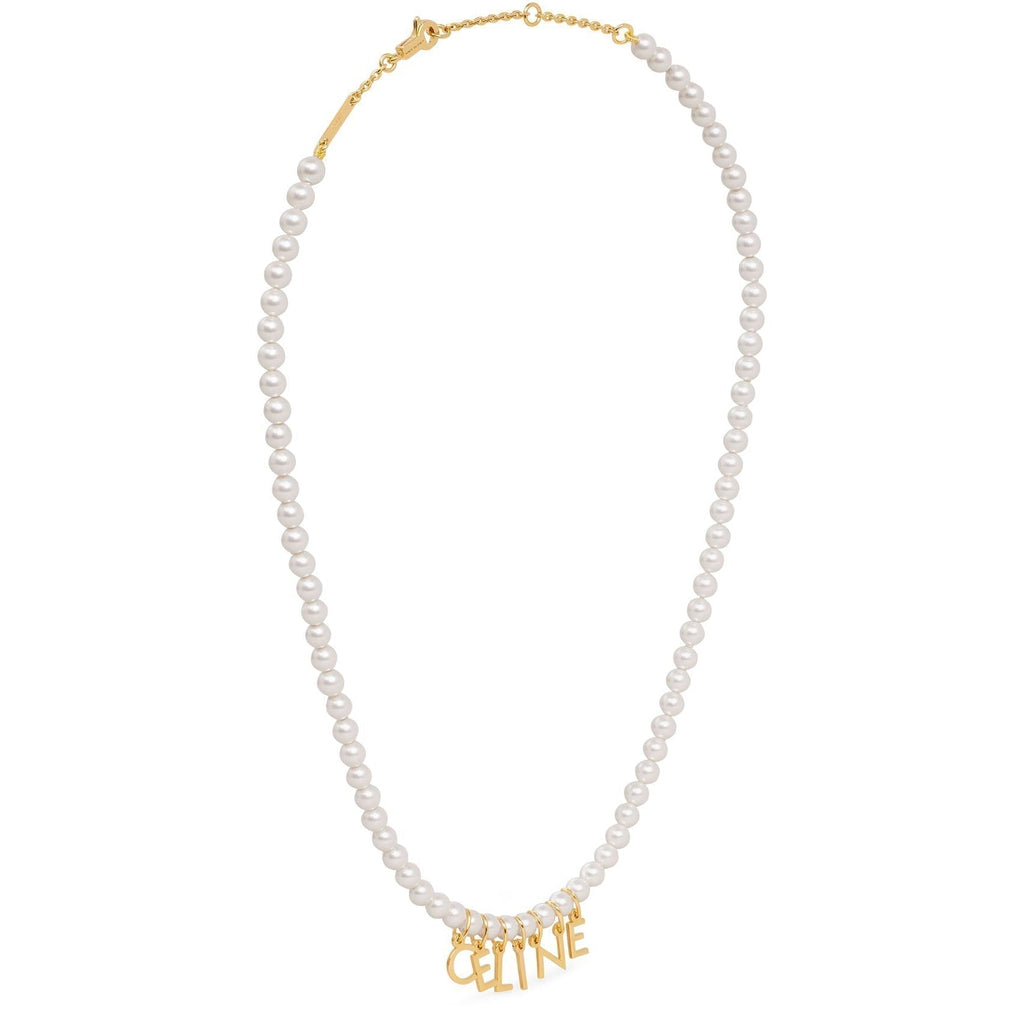 18K Celine Paris Pearl Necklace