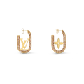 18K Louis Vuitton My Chain Earrings