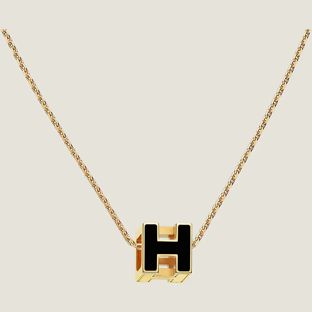 18K Cage D'H Hermes Necklace