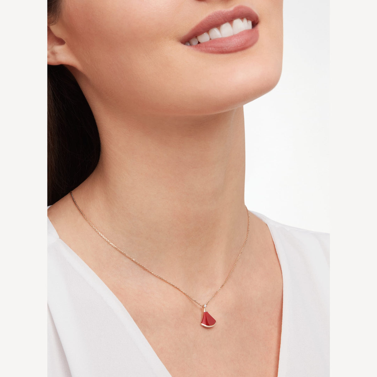 18K BVLGARI BVLGARI Dream Carnelian Necklace