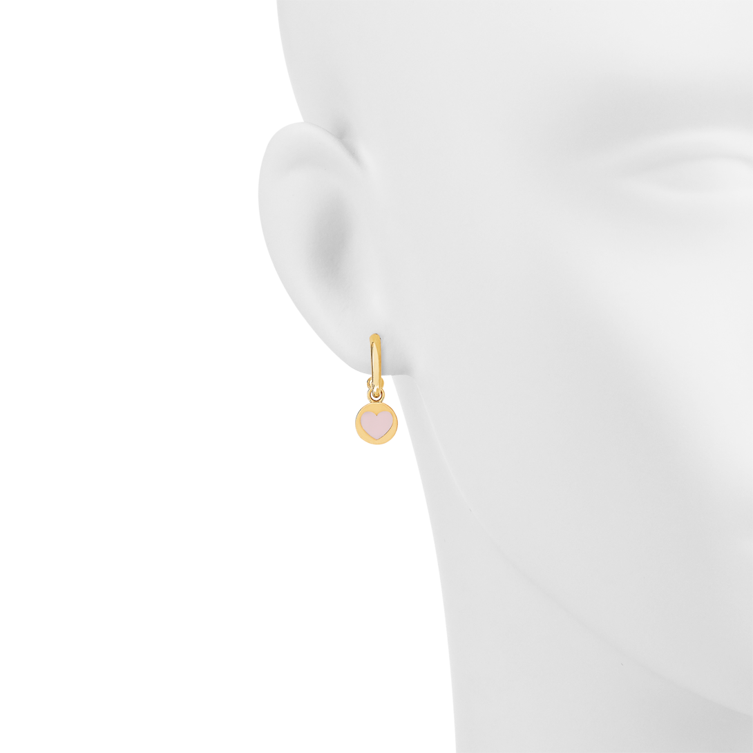 18K Louis Vuitton Iconic Heart Earrings