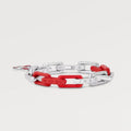 18K Louis Vuitton Dargon Monogram Chain Bracelet
