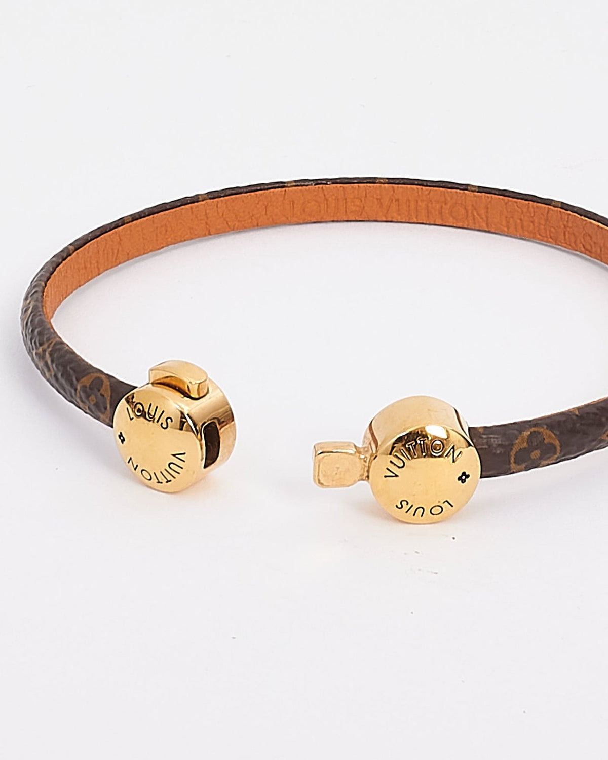 18K Louis Vuitton Historic Mini Monogram Bracelet