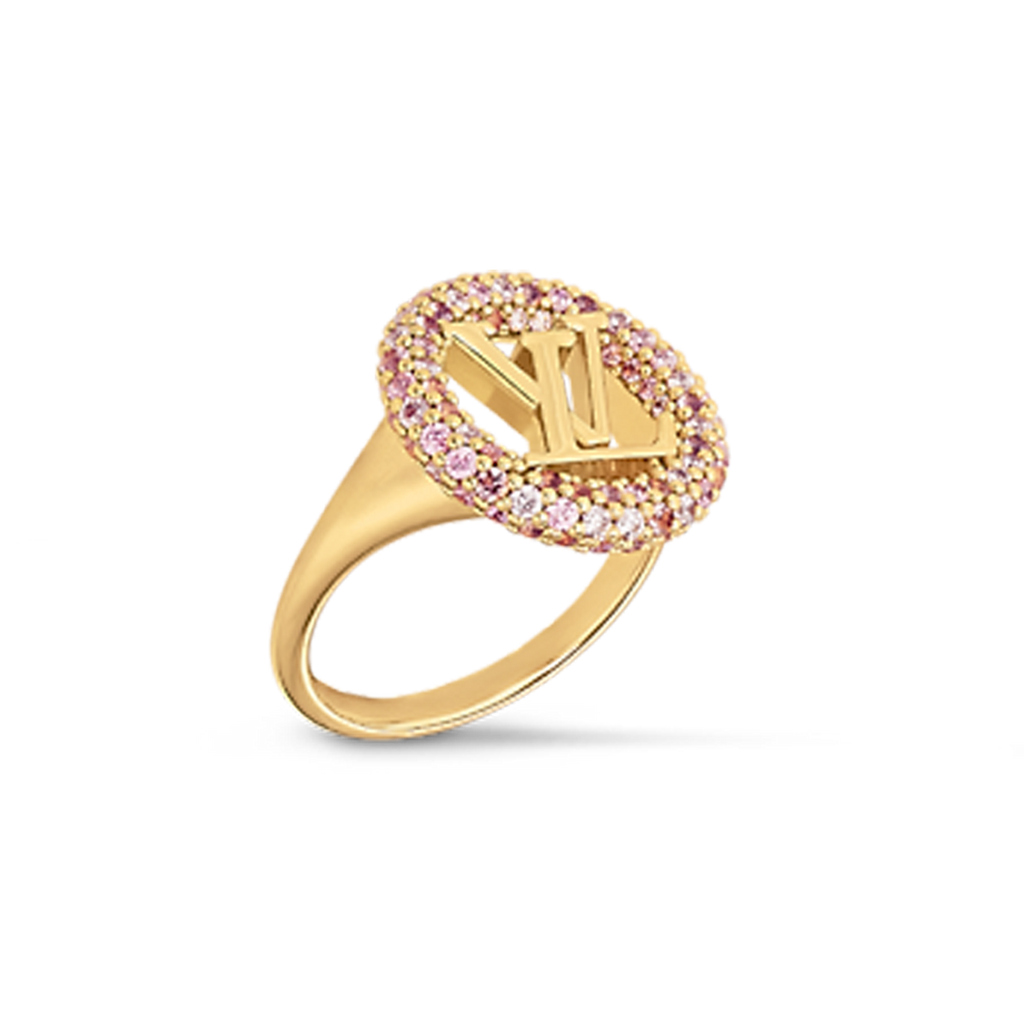 18K Louis Vuitton Louise Tresor Rings