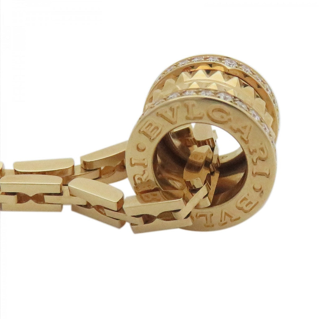 18K B.ZERO1  Diamonds Chain Link Necklace