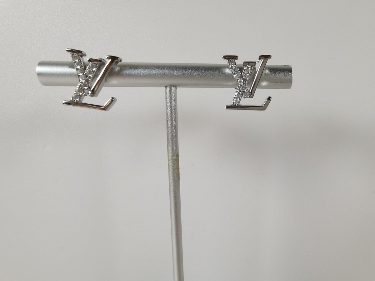 18K Louis Vuitton Iconic Diamond Earrings