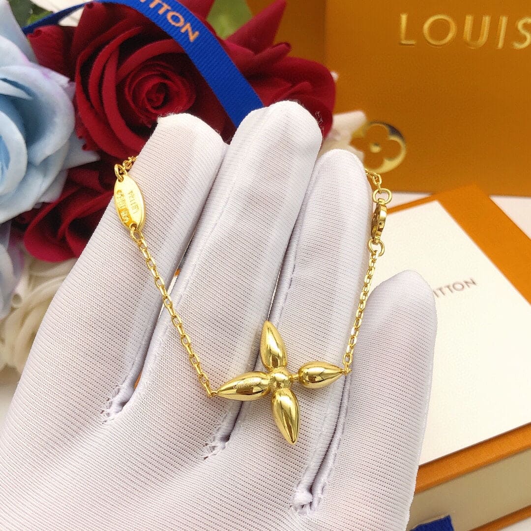18K Louis Vuitton Louisette Bracelet