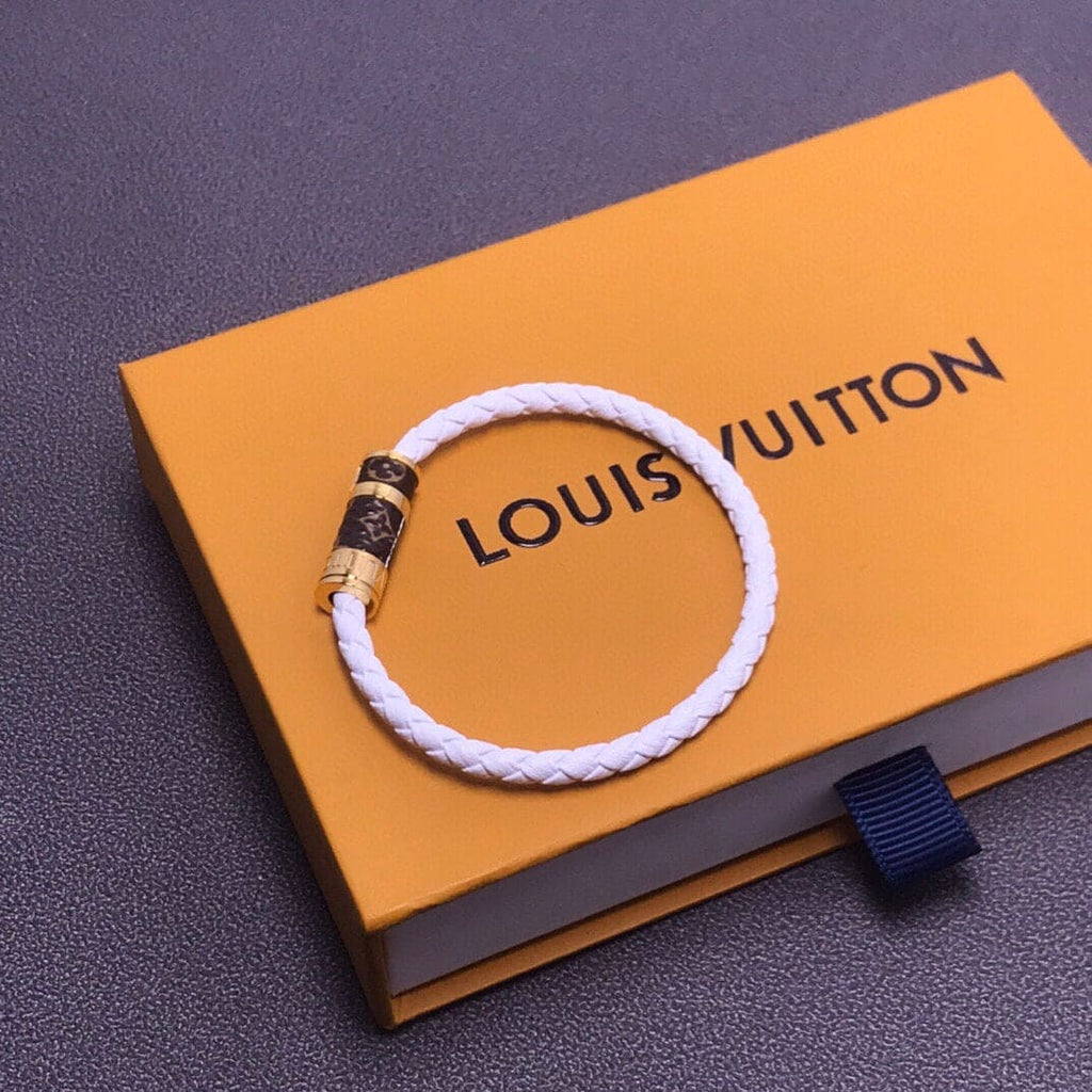 18K Louis Vuitton Braided Bracelet
