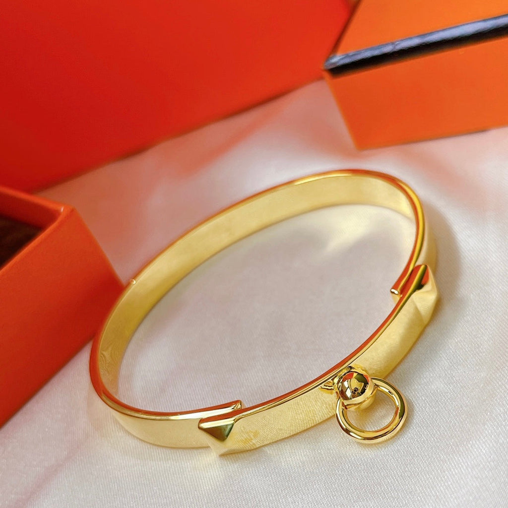 18K Collier De Chien Hermes Bracelet