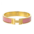 18K Clic Hermes Pink Bracelet