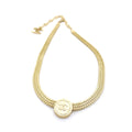 18K  Chanel Choker Chain Necklace