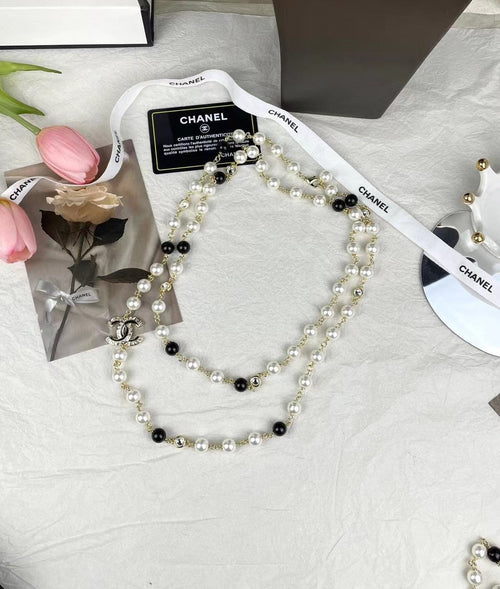 18K  Chanel 23S Long Pearls Necklace
