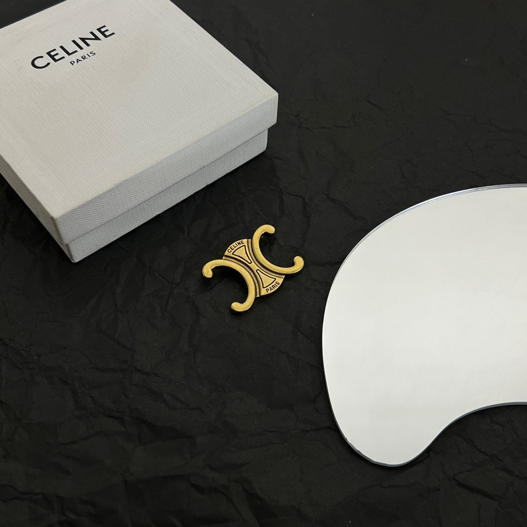 18K Celine Vintage Brooch