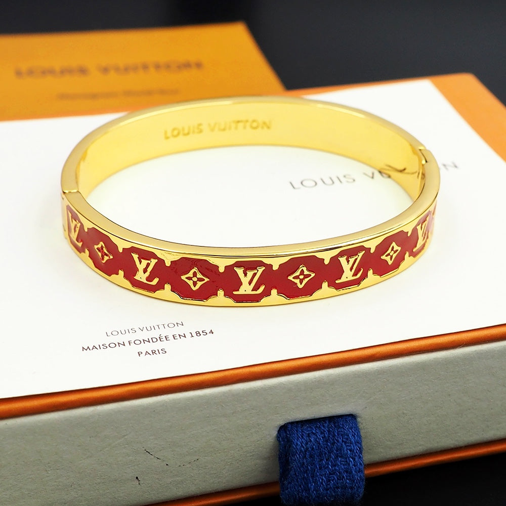 18K Louis Vuitton Color Monogram Bracelet