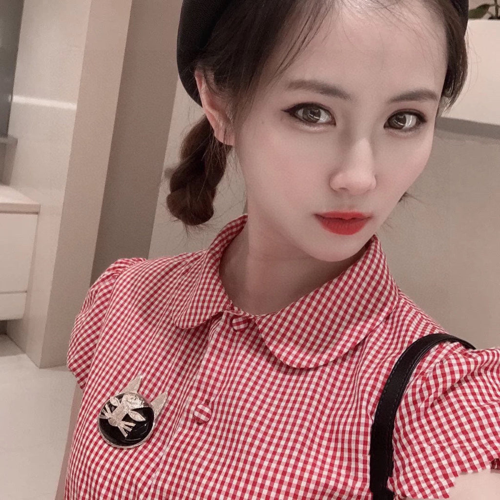18K  Chanel Cat Brooch