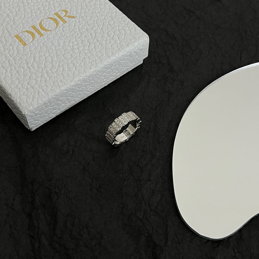 18K Dior Gem Diamonds Ring