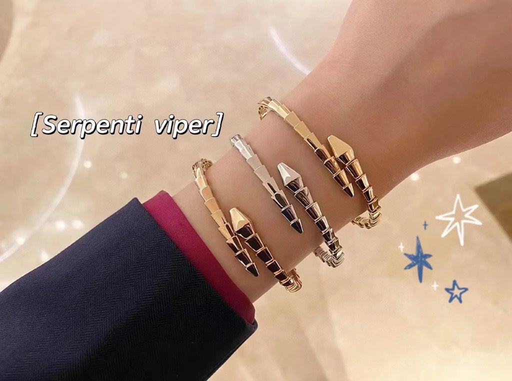 18K BVLGARI Serpenti Viper Bracelet