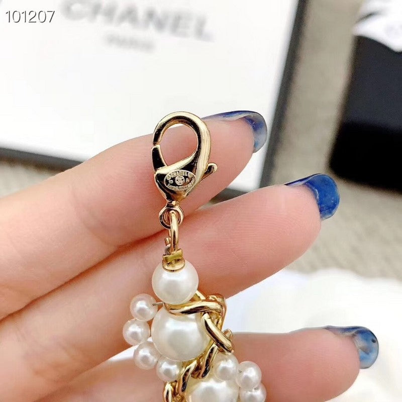 18K  Chanel Pearl Braided Necklace