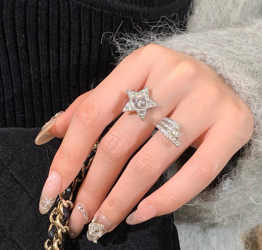 18K  Chanel Comete Diamonds Ring