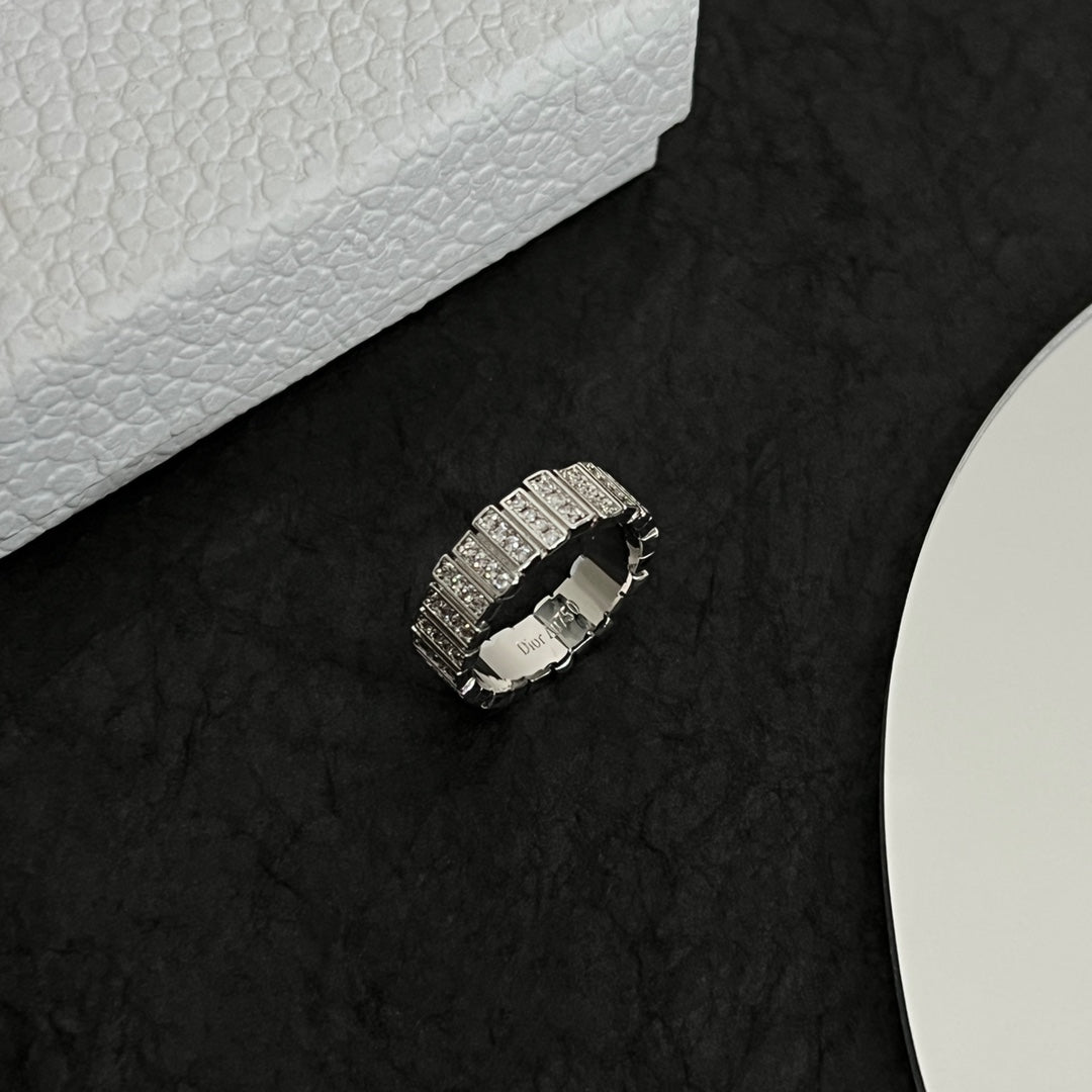 18K Dior Gem Diamonds Ring