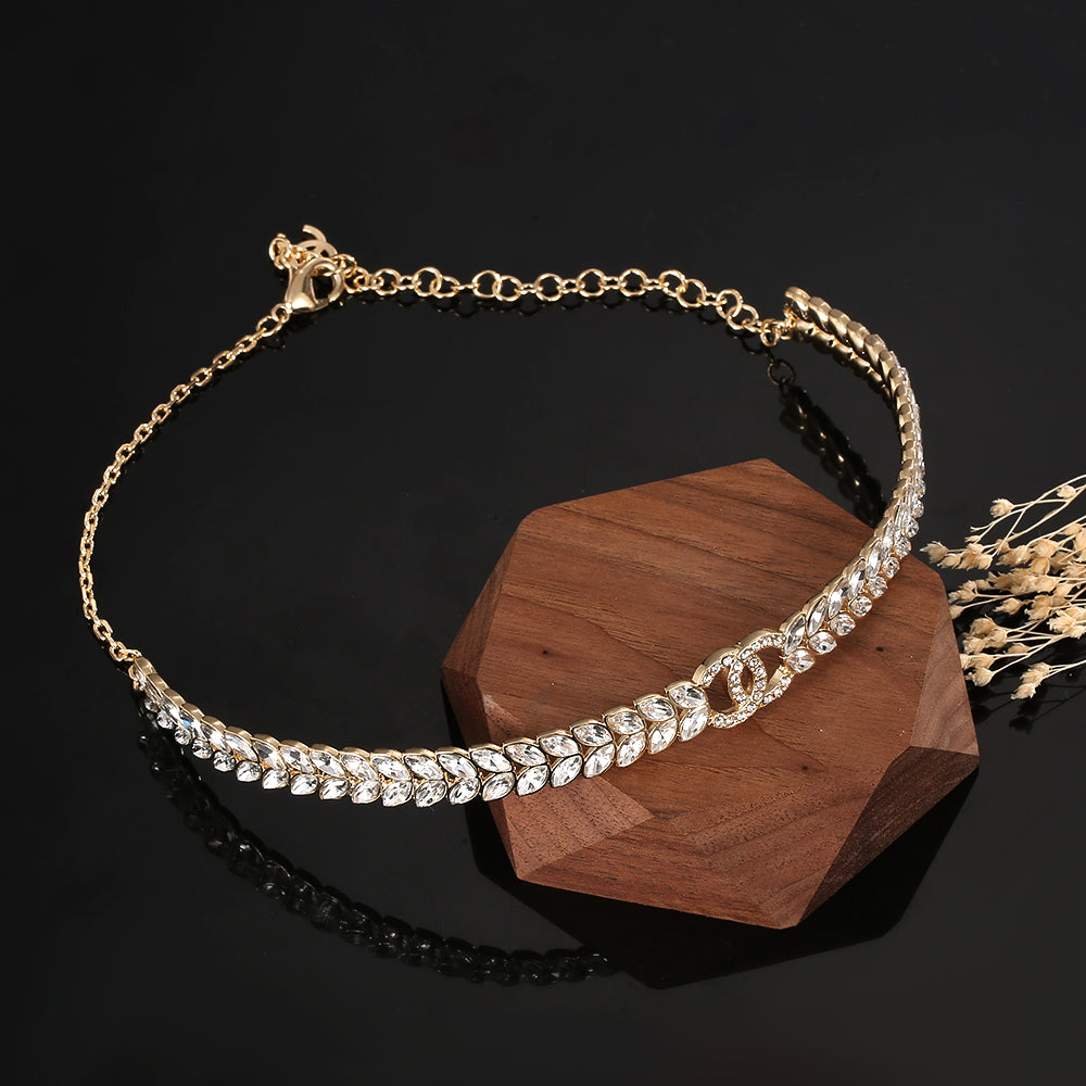 18K  Chanel Diamonds Choker Necklace