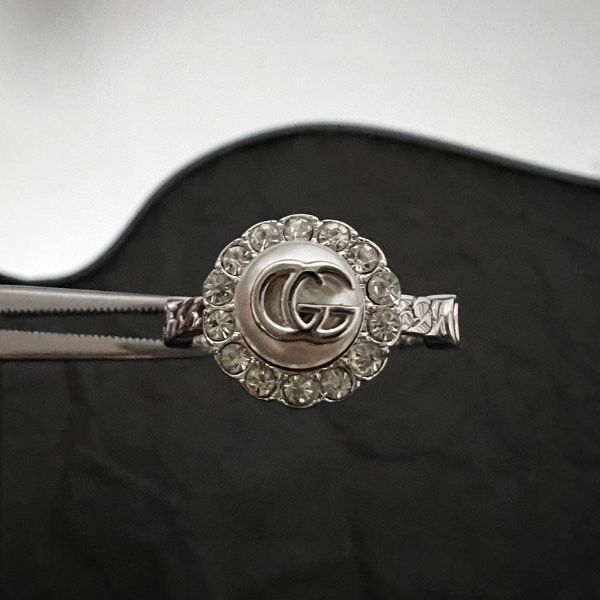 18K Double Gucci Pearl Ring