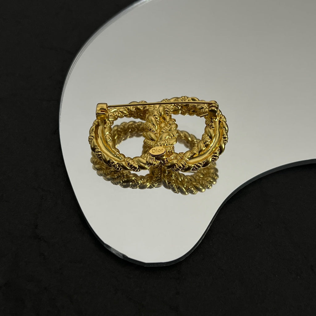 18K Dior Revolution Brooch
