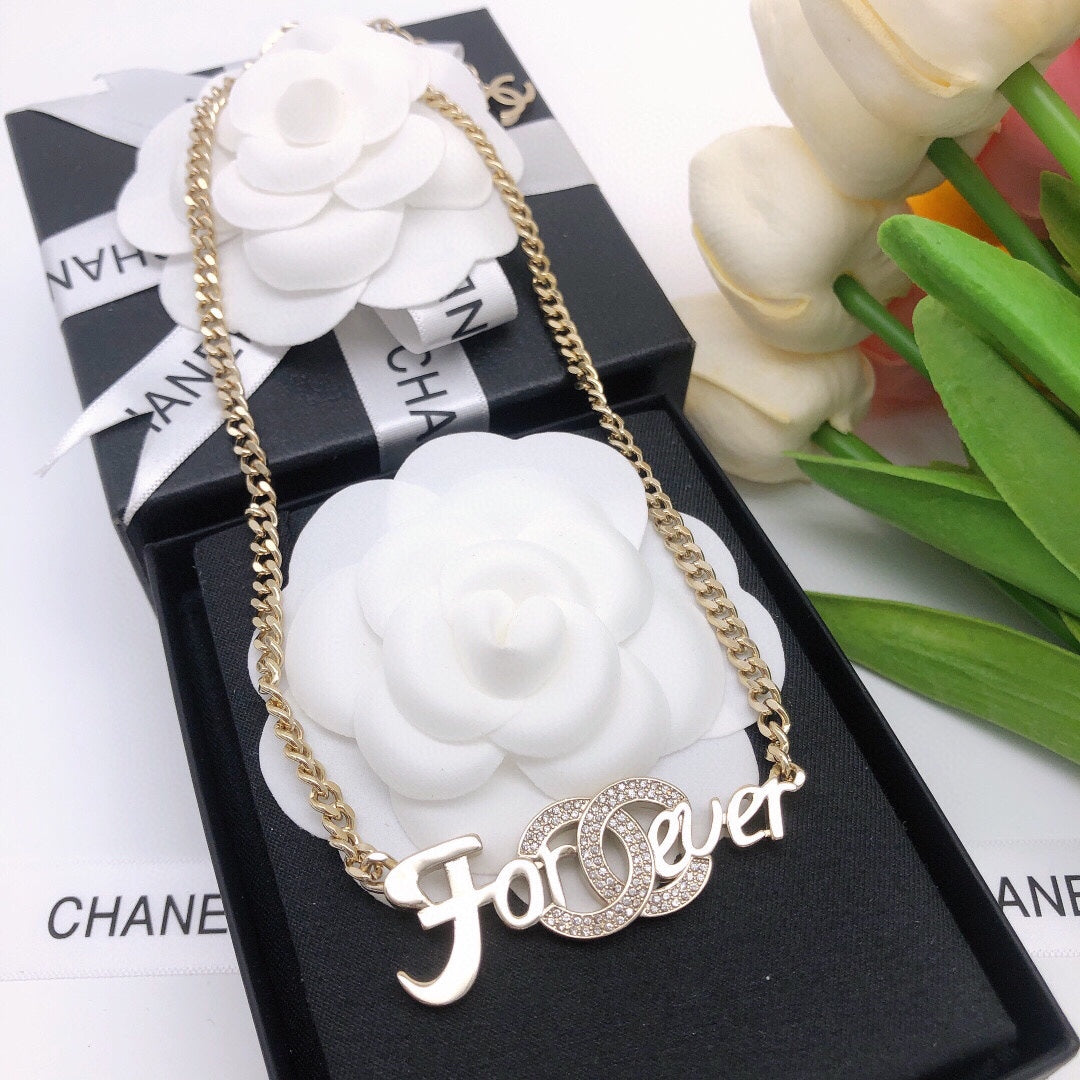 18K  Chanel Forever Necklace
