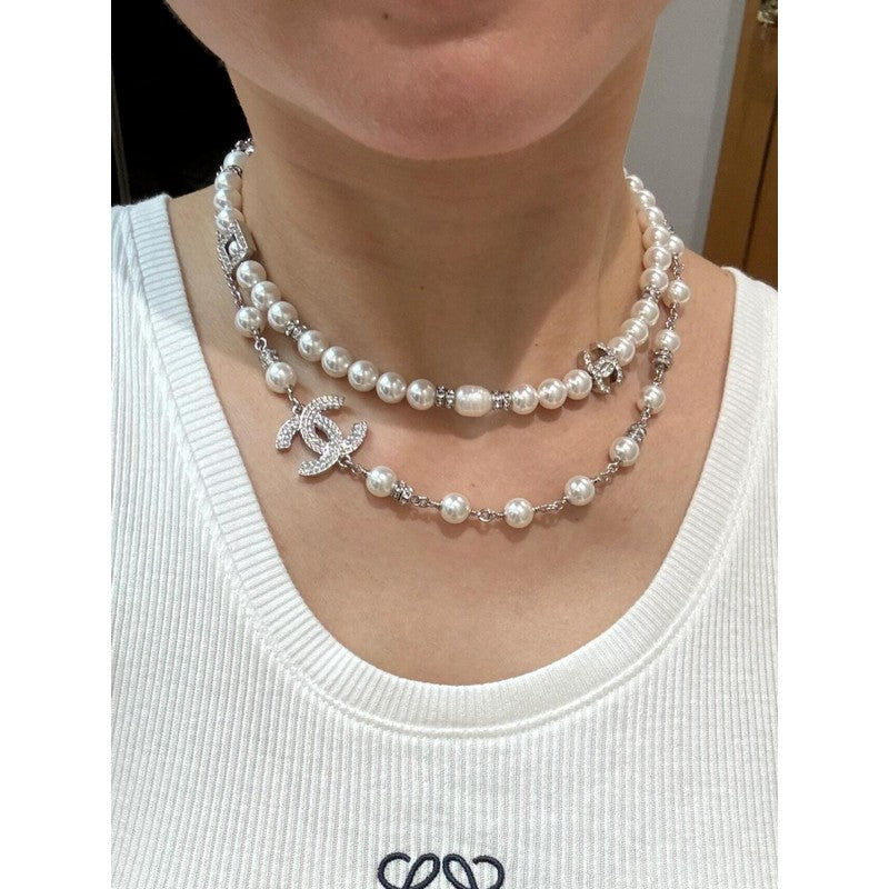 18K  Chanel Pearl Necklace