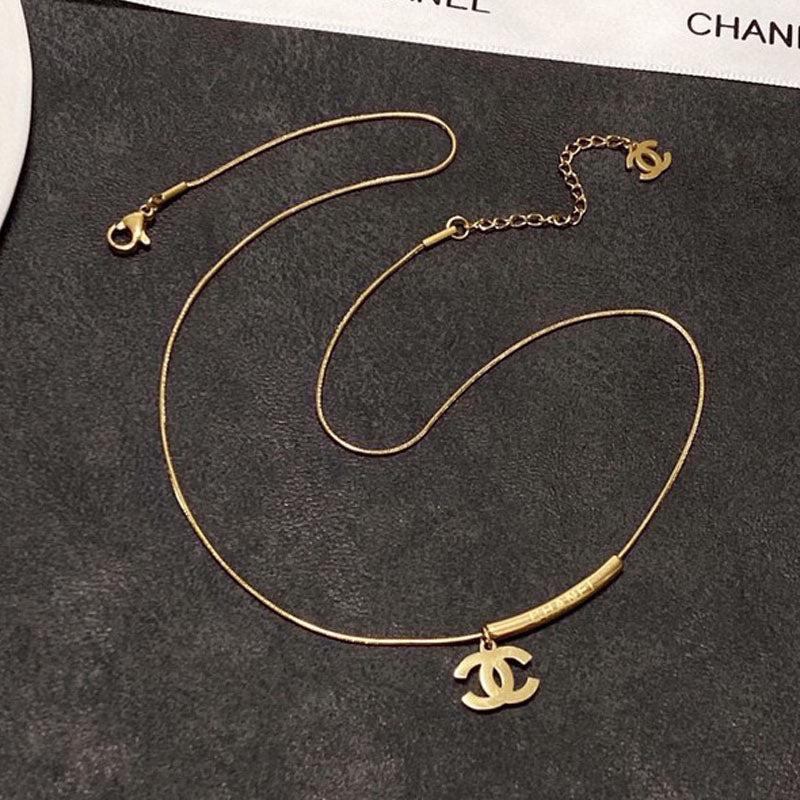 18K  Chanel Gold Necklace