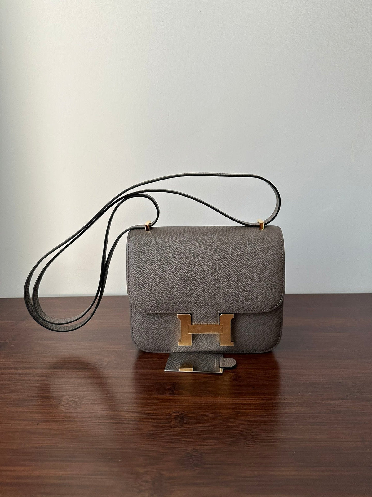 HERMES CONSTANCE 18 ETOUPE EPSOM GOLD HARDWARE