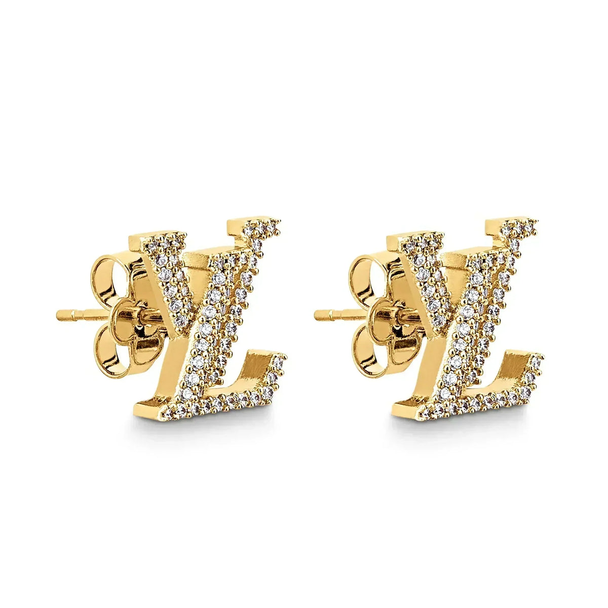 18K Louis Vuitton Iconic Diamonds Earrings